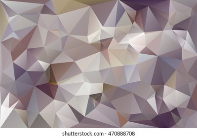 Polygon background with brilliant color designed vector illustration. For modern background template and layout.