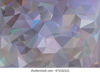 Polygon background with brilliant color designed vector illustration. For modern background template and layout.