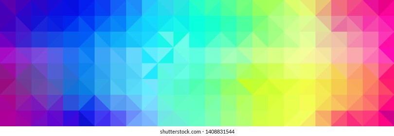 polygon background with color transition