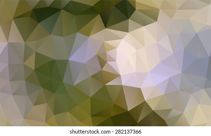 polygon background green wood