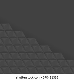 polygon background hexagons half dark
