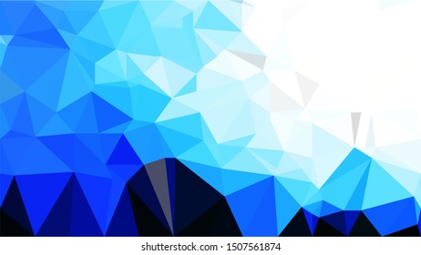 
Polygon background illustration vector design