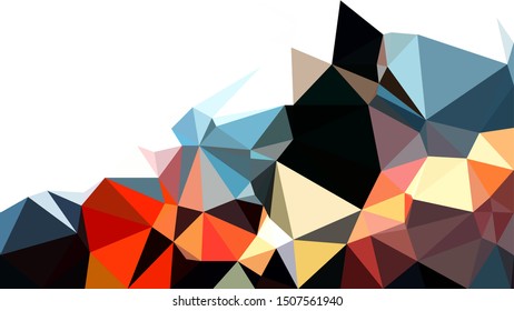 
Polygon background illustration vector design