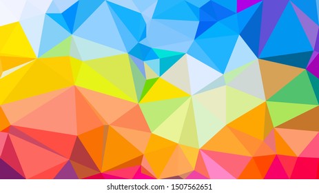 
Polygon background illustration vector design