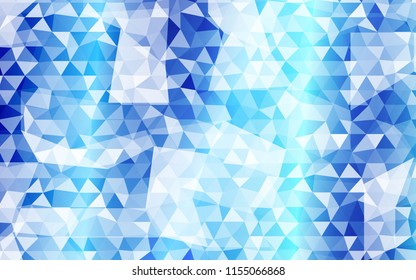 Polygon background light color. Vector illustration. banner. To implement your design ideas, business subjects, successful presentations. Wallpaper for greeting card.