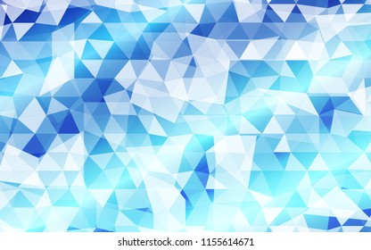 Polygon background light color. Vector illustration. banner. To implement your design ideas, business subjects, successful presentations. Wallpaper for greeting card.