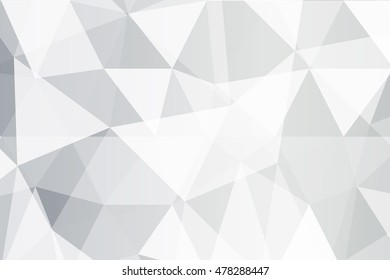  Polygon background silver color. Vector illustration. banner. To implement your design ideas, business subjects, successful presentations.