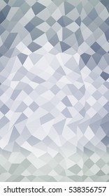 Polygon background silver color. Vector illustration. To implement your design ideas, business subjects, successful presentations.