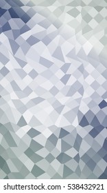 Polygon background silver color. Vector illustration. To implement your design ideas, business subjects, successful presentations.