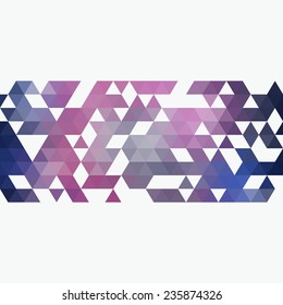 Polygon Background Trend Retro Grunge neon