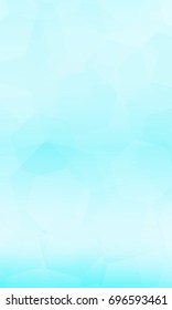 Polygon background white blue color. Vector illustration. Vertical banner. To implement your design ideas, business subjects, successful presentations. Wallpaper for greeting card