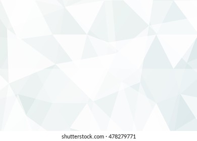  Polygon background white gold color. Vector illustration. Square banner. To implement your design ideas, business subjects, successful presentations.