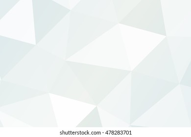 . Polygon background white gold color. Vector illustration. Square banner. To implement your design ideas, business subjects, successful presentations.