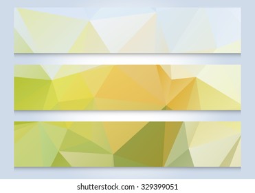 polygon banner, Label background with triangle .