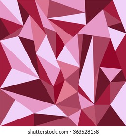 polygon beautiful burgundy background
