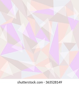 polygon beautiful light Coloured background