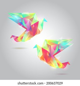 Polygon Bird - Shutterstock ID 200637029