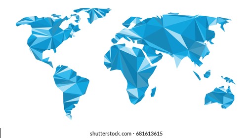 Polygon Blue Earth