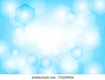 Polygon bokeh abstract background
