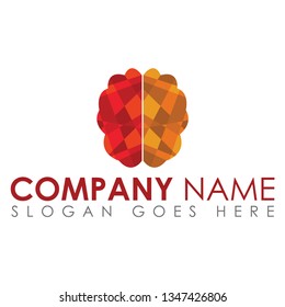 Polygon Brain high resolution print ready logo.this logo is perfect for health related company and website.high resolution vector brain logo that you can use print and web.