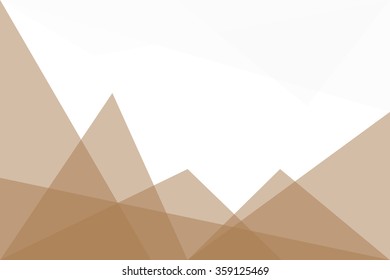 Polygon brown and white  for background