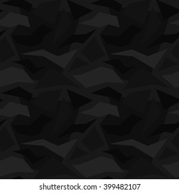 Polygon Camouflage. Night Version.
Seamless pattern.