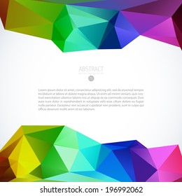 polygon colors multicolored abstract design template ideal concept for any design polygon colors colour coloration line star colourful conceptual background scene multicolor numeric performance trendy