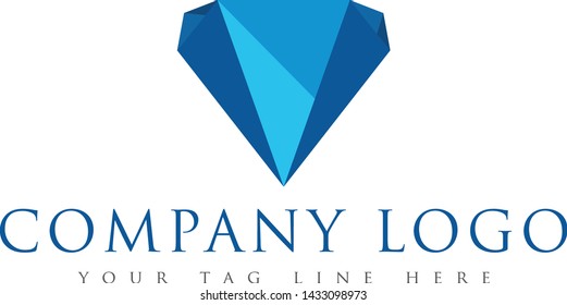 Polygon Diamond Logo Design,This is high resolution logo.you can use this graphics anywhere print and website.this is print ready vector design.