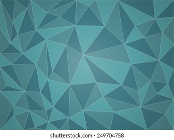 polygon geometric blue abstract  background