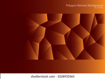 The polygon geometric design to wallpaper abstract background, Eps 10 vector