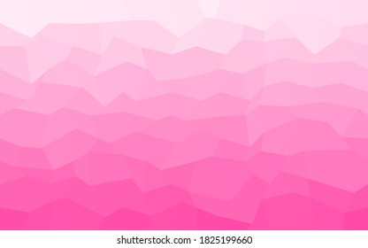 Polygon and gradient background material