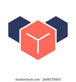 Polygon Icon Element for Design