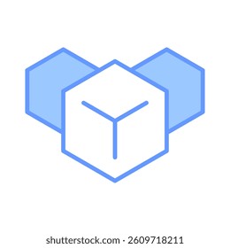 Polygon Icon Element for Design