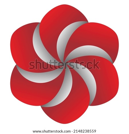 Polygon Icon Logo like cake design