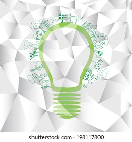 polygon idea ecology concept 