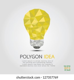 Polygon Idea , eps10 vector format