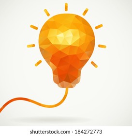 Polygon light bulb 