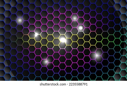 polygonisches helles Hintergrunddesign für digitalen Hintergrund, Rahmen, Grafikdesign, Webdesign, Papierschnitt, Vorlage, Bildschirmhintergrund.