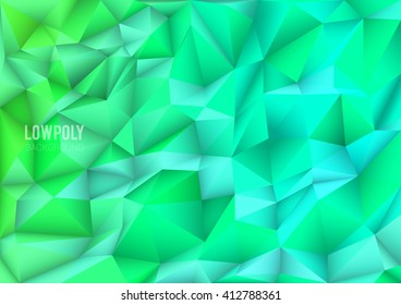 Polygon, Low Poly, Abstract Mosaic Background