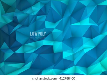 Polygon, Low Poly, Abstract Mosaic Background