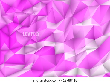Polygon, Low Poly, Abstract Mosaic Background