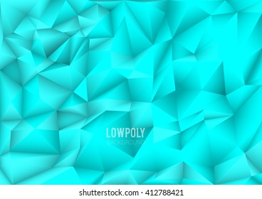 Polygon, Low Poly, Abstract Mosaic Background