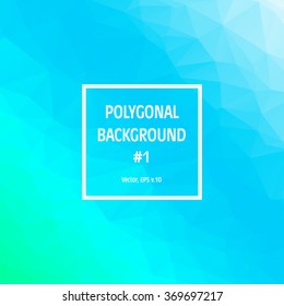 polygon, low poly background, vector illustration