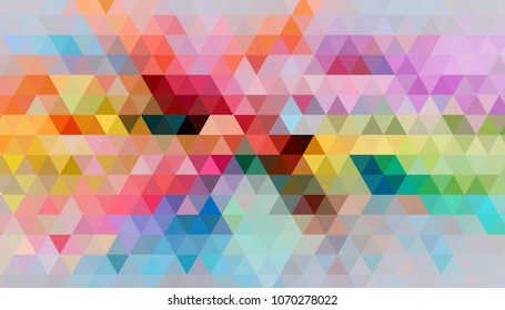 polygon many colors