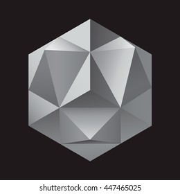 Polygon. Modern abstract background for your business presentation.
