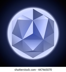 Polygon. Modern abstract background for your business presentation.
