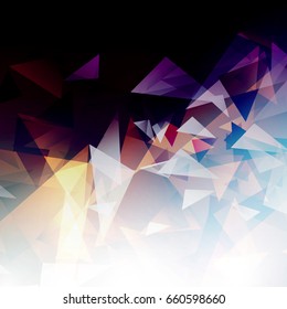 polygon modern background