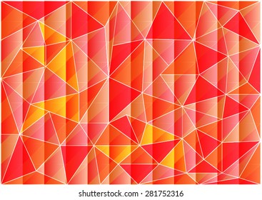 Polygon mosaic background.Vector illustration