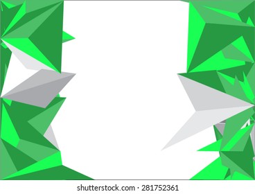 Polygon mosaic background.Vector illustration