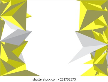 Polygon mosaic background.Vector illustration